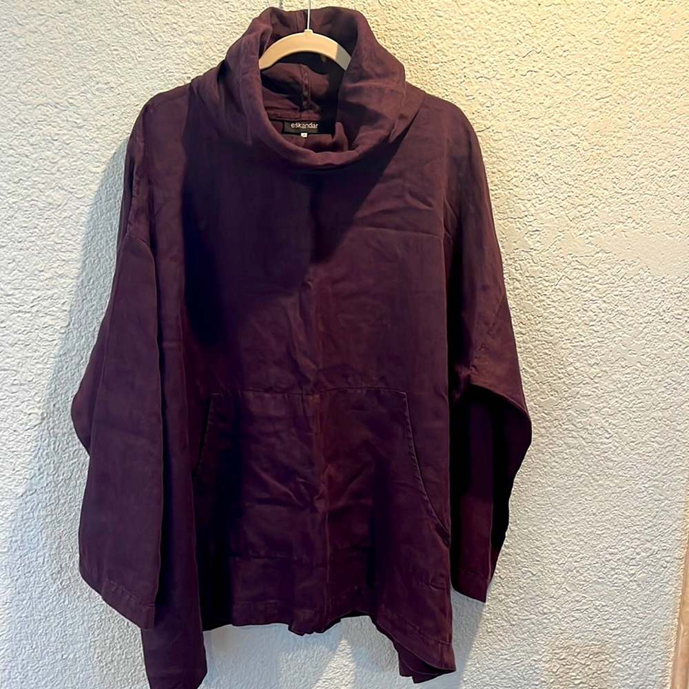 Eskandar linen tunic 100%linen made in England size 1